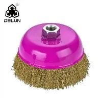 Sikat Kawat Baja Berkerut 3 inci