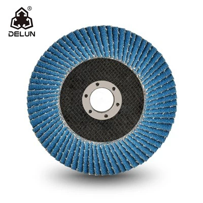 DELUN High-Quality Industrial 5 Inch Flap Disc